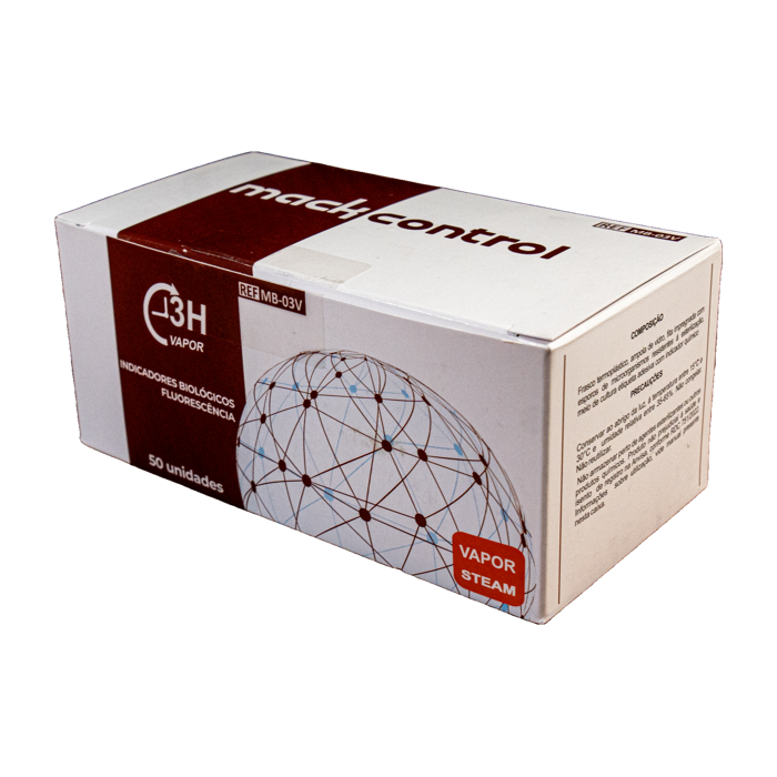 Indicador Biológico de Fluorescência · Vapor 3 h