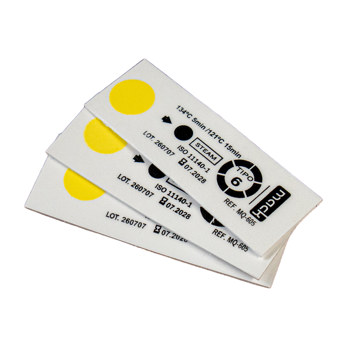 Tiras Indicadoras Tipo 6 para Helix · MQ-605